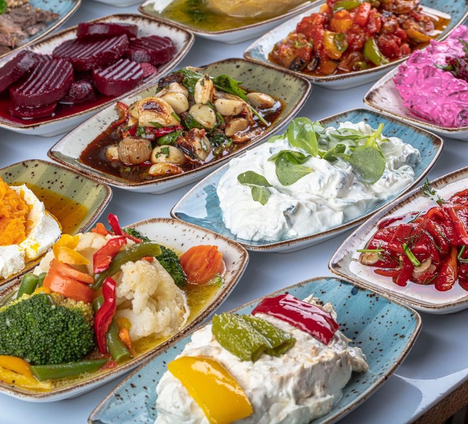 Soğuk meze çeşitleri